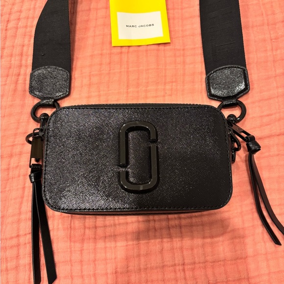 Marc Jacobs Black and White Crossbody Bag